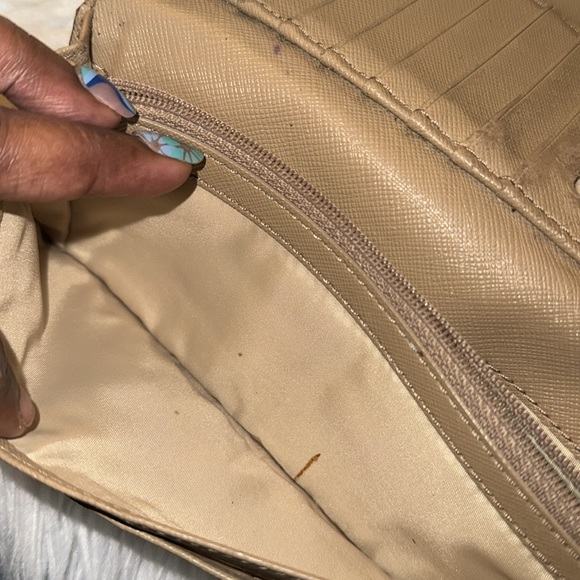 Authentic Vintage Coach Leather Wallet in Tan used condition - Picture 12 of 16